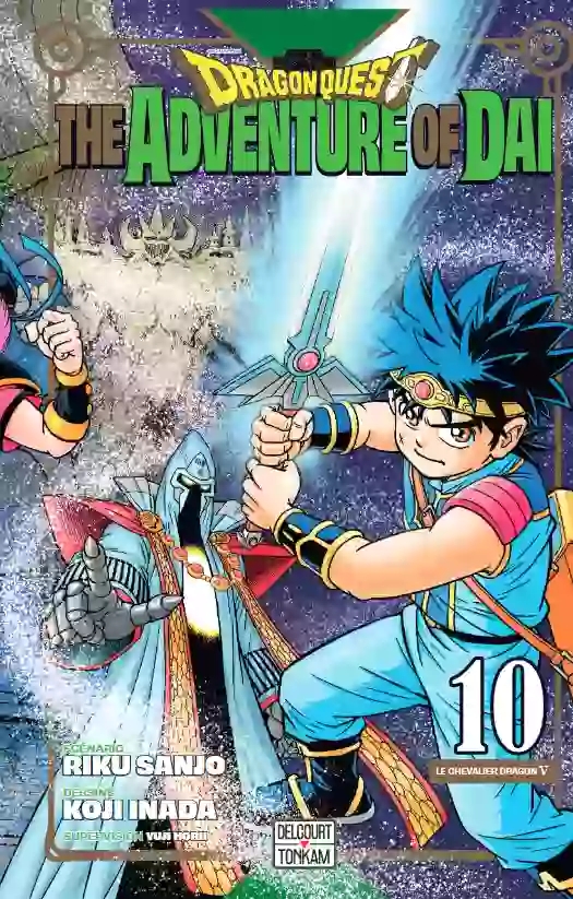 Couverture de l'album Dragon Quest - The Adventure of Daï 10 Le chevalier dragon V