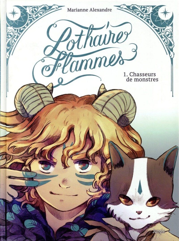 Couverture de l'album Lothaire Flammes 1 Chasseurs de monstres