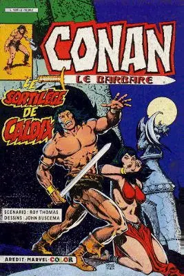 Couverture de l'album Conan le barbare Tome 3 Le sortilège de Caldix