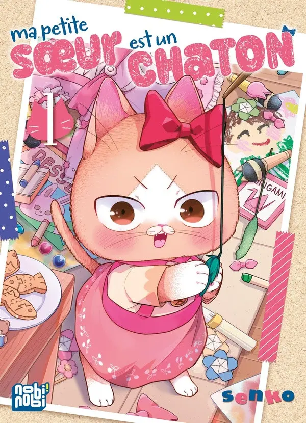 Couverture de l'album Ma petite soeur est un chaton 1