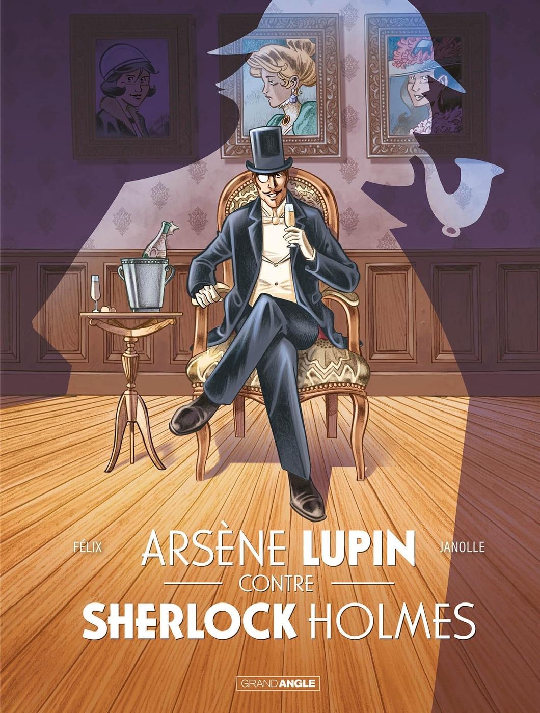 Couverture de l'album Arsène Lupin contre Sherlock Holmes Intégrale