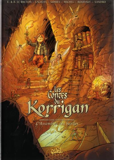 Couverture de l'album Les contes du Korrigan Livre septième L'assemblée des bardes