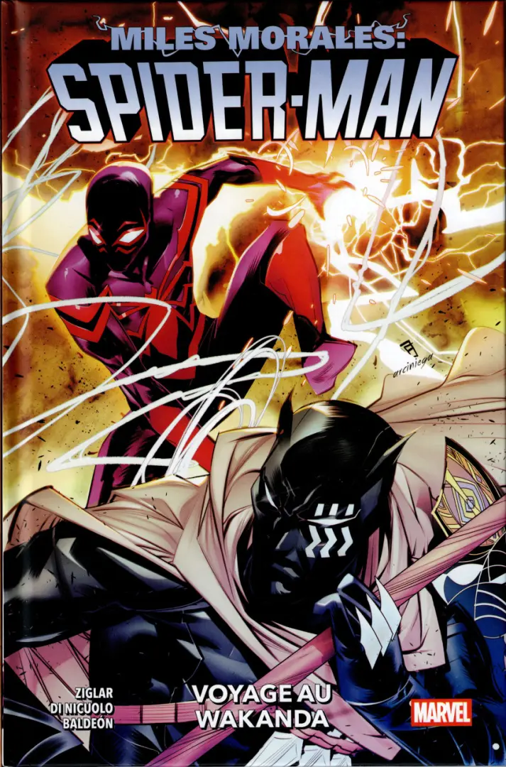 Couverture de l'album Miles Morales - Spider-Man 6 Voyage au Wakanda
