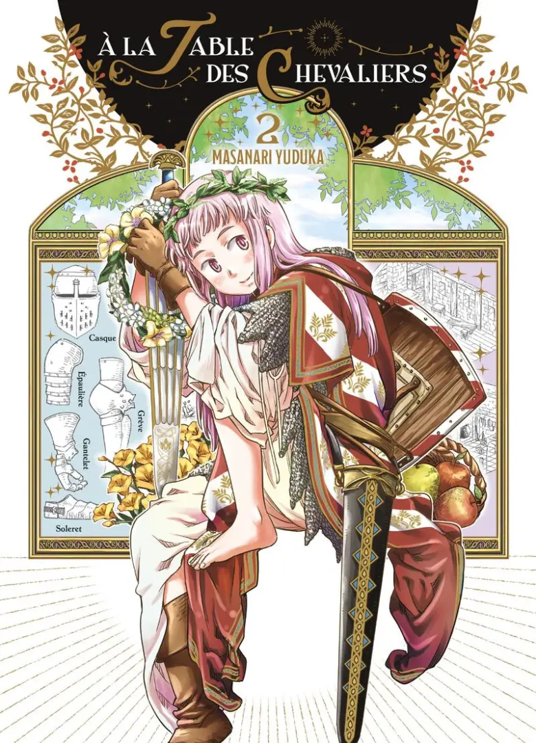 Couverture de l'album À la table des chevaliers 2