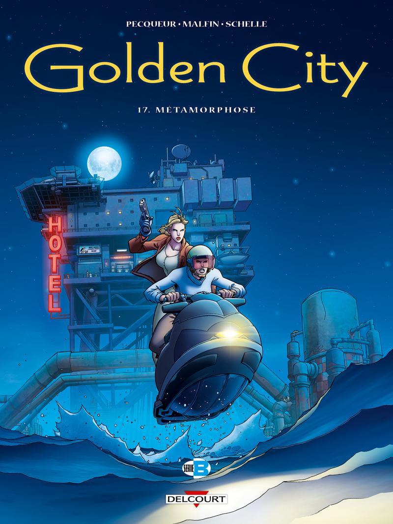 Couverture de l'album Golden City Tome 17 Métamorphose