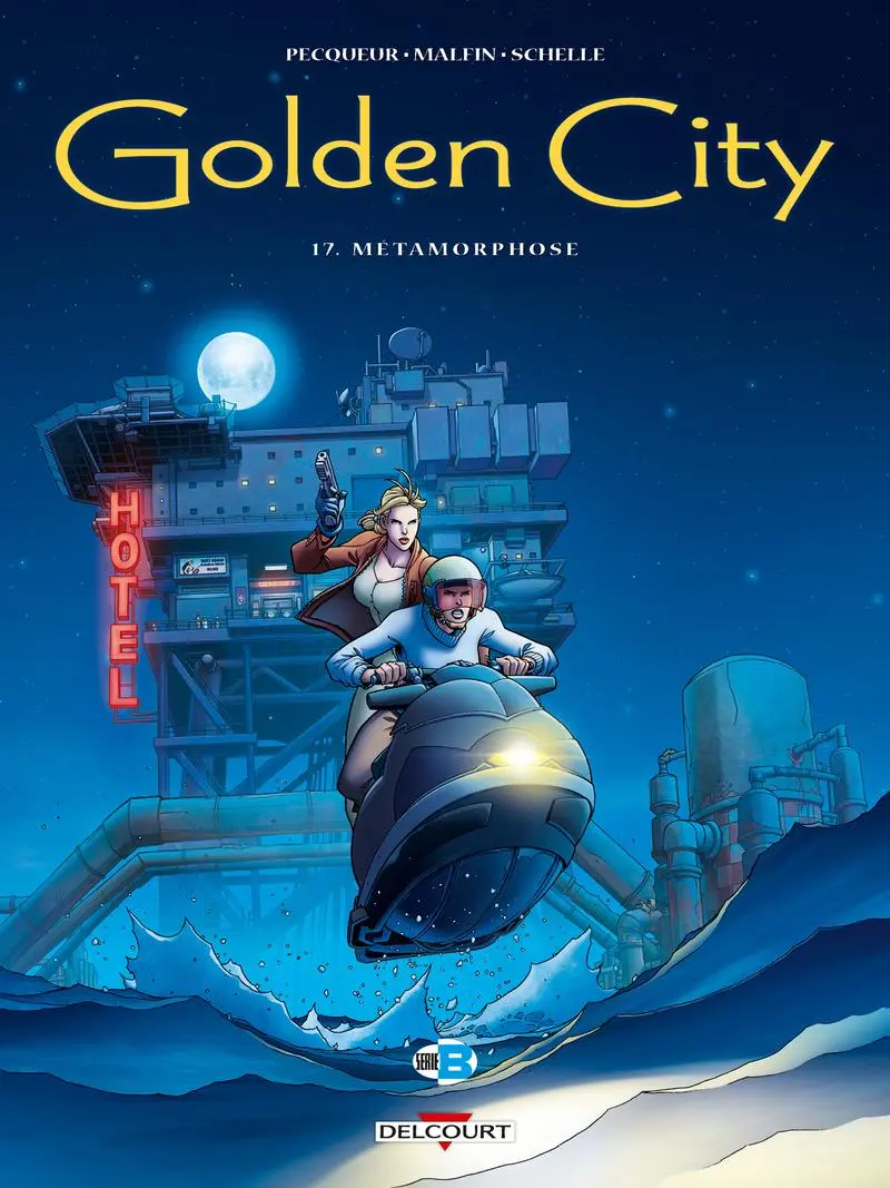 Couverture de l'album Golden City Tome 17 Métamorphose