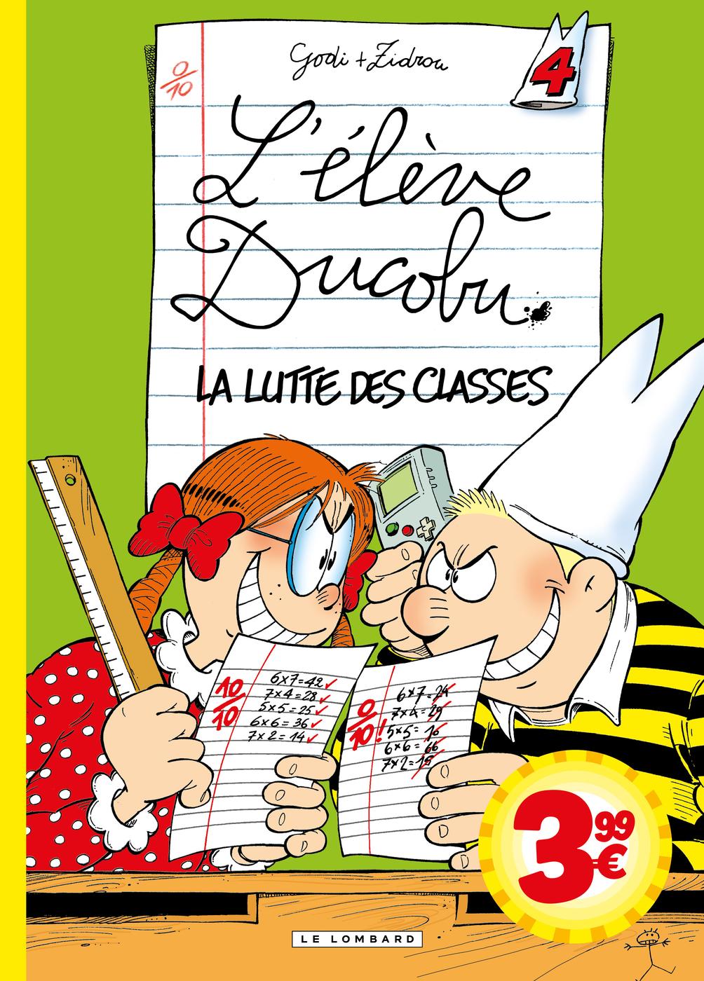 Couverture de l'album L'Élève Ducobu Tome 4 La lutte des classes