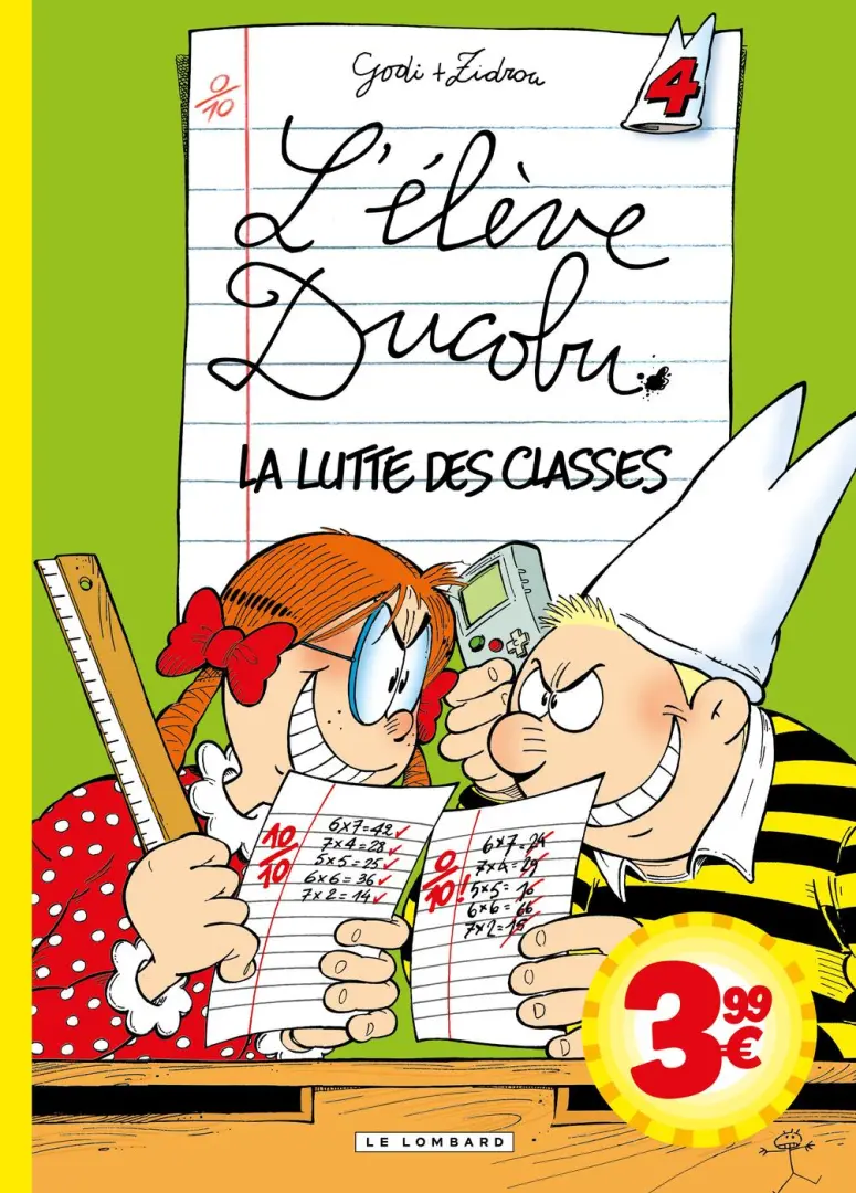 Couverture de l'album L'Élève Ducobu Tome 4 La lutte des classes