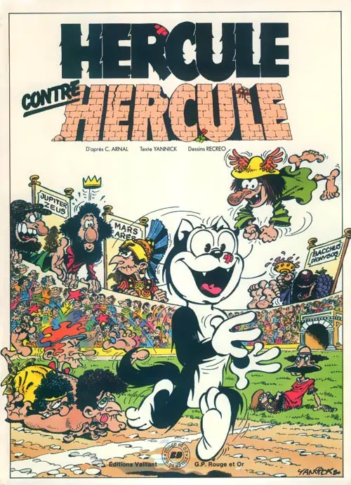 Couverture de l'album Hercule - Vaillant éditions Tome 1 Hercule contre Hercule