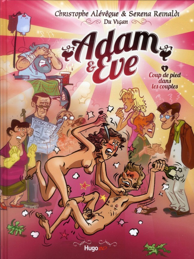 Couverture de l'album Adam & Eve Tome 1 Coup de pied dans les couples