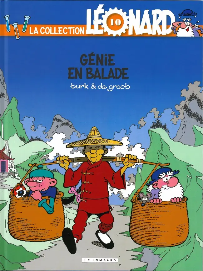 Couverture de l'album La Collection Léonard Tome 10 Génie en balade