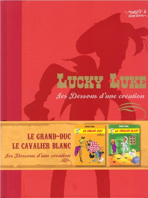 Couverture de l'album Lucky Luke Les Dessous d'une création Tome 8 Le grand duc - Le cavalier blanc
