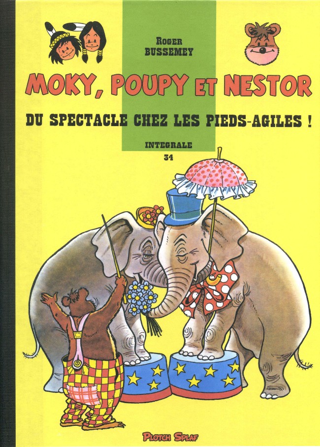 Couverture de l'album Moky, Poupy et Nestor Tome 34 Du spectacle chez les pieds-agiles !