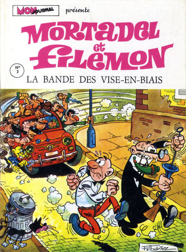 Couverture de l'album Mortadel et Filémon Tome 2 La bande des Vise-en-Biais