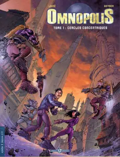 Couverture de l'album Omnopolis Tome 1 Cercles concentriques