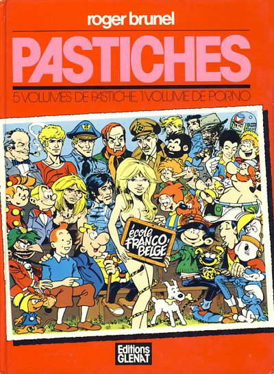 Couverture de l'album Pastiches Tome 1 École franco-belge