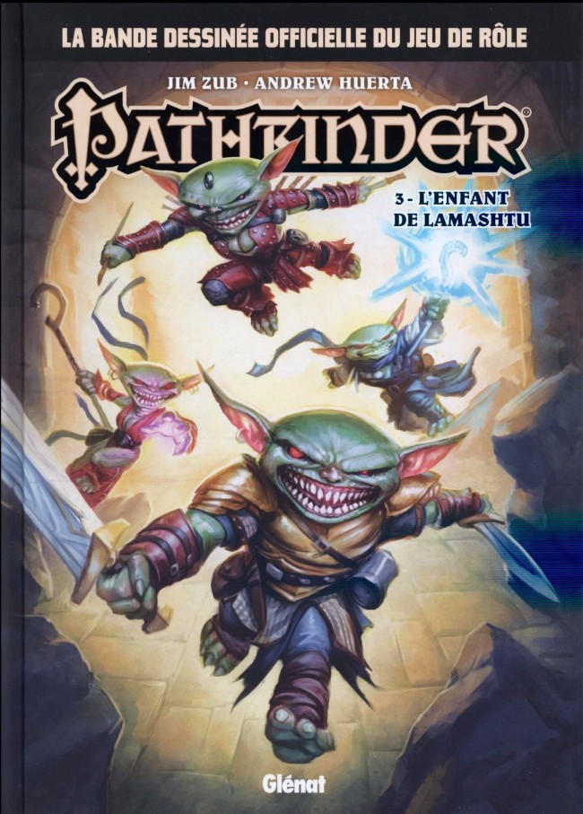 Couverture de l'album Pathfinder Tome 3 L'enfant de Lamashtu