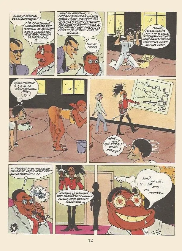 Planche de l'album Les aventures d'Antoine et Victor L'ingénue et le dictateur