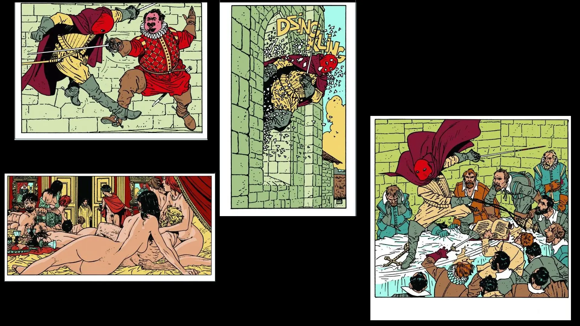 Planche de l'album Les 7 Vies de l'Épervier Tome 1 La blanche morte