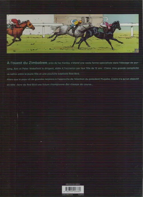 Verso de l'album Pur-sang Tome 1 Red bird