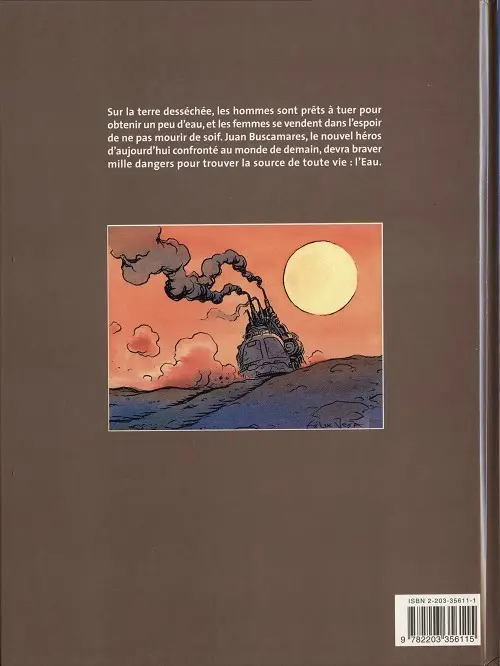 Verso de l'album Les Quatre voyages de Juan Buscamares Tome 1 Les eaux mortes