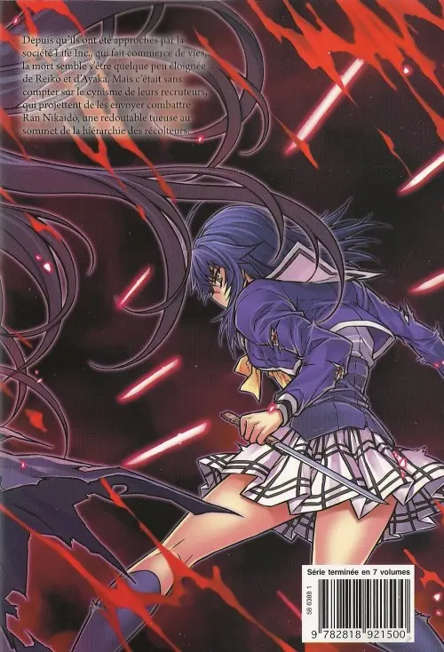 Verso de l'album Re:Birth - The Lunatic Taker 5