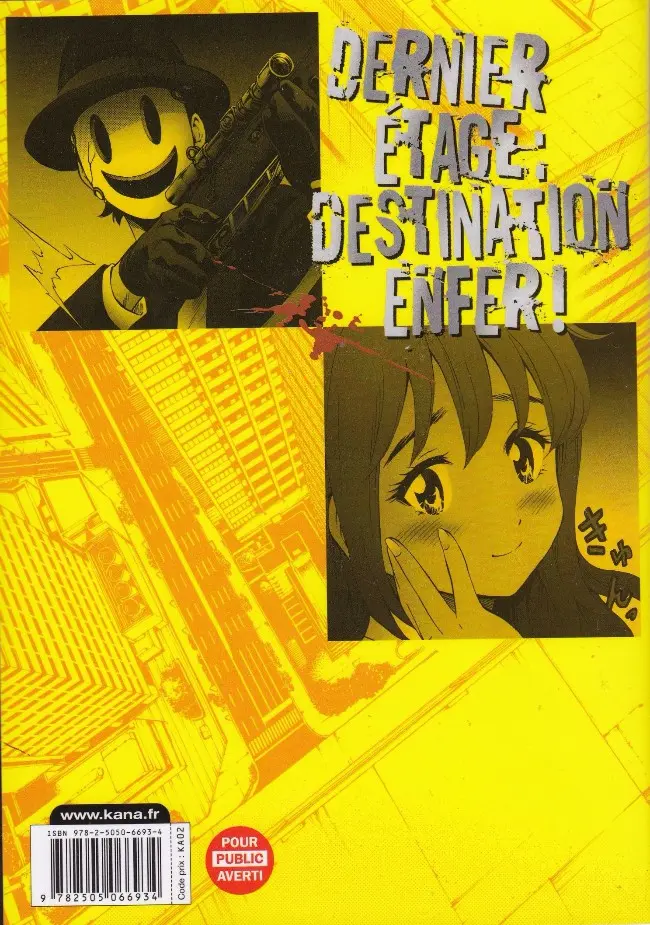 Verso de l'album Sky-High Survival 4