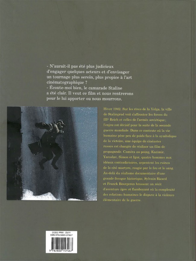 Verso de l'album Stalingrad Khronika Intégrale