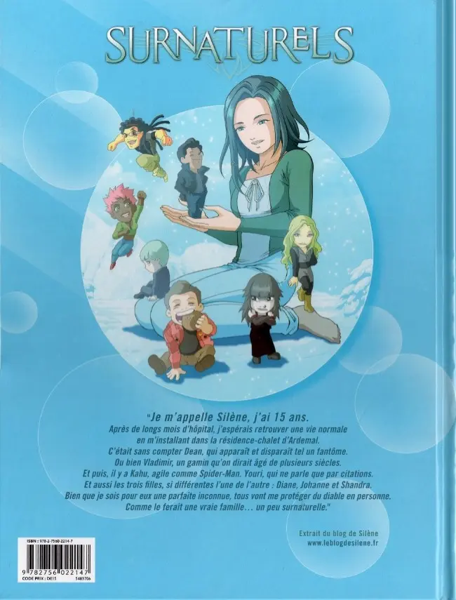 Verso de l'album Surnaturels Tome 1 Un choix tellement humain