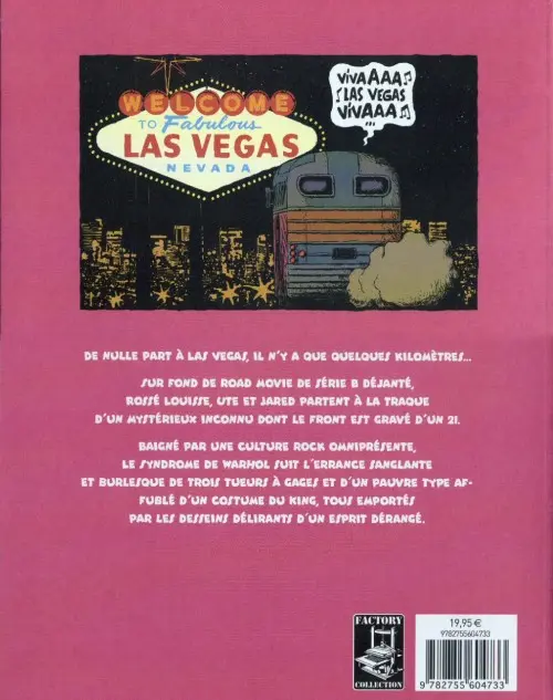 Verso de l'album Le Syndrome de Warhol