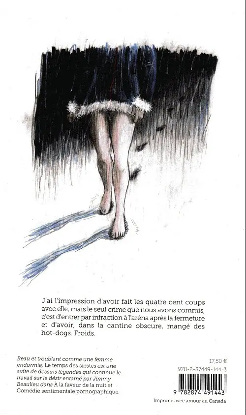 Verso de l'album Le Temps des siestes