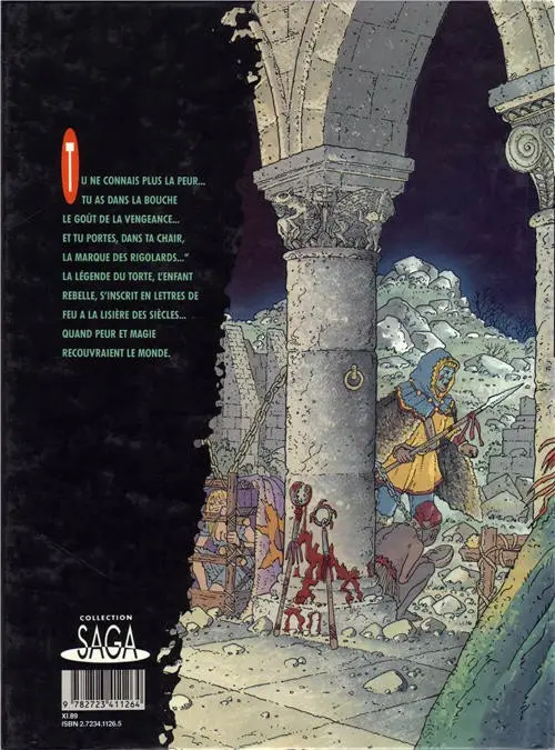 Verso de l'album Le Torte Tome 1 L'œuvre du fou