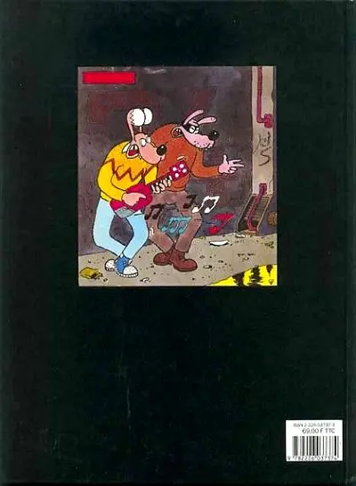 Verso de l'album William Vaurien Tome 4 Pas de cadeau a Gromago