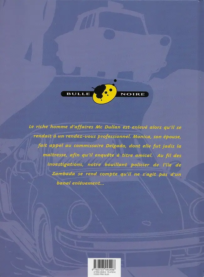 Verso de l'album Zambada Tome 4 Double jeu