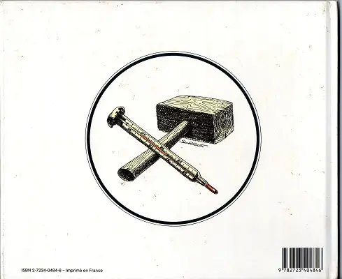 Verso de l'album Humour noir et hommes en blanc