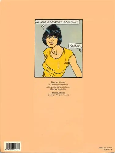 Verso de l'album Bernard Lermite Tome 4 L'éternel féminin dure