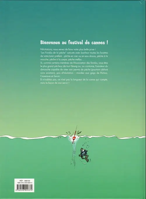 Verso de l'album Les Fondus Tome 5 Les fondus de la pêche