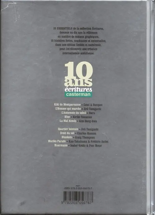 Verso de l'album Haarmann, le boucher de Hanovre