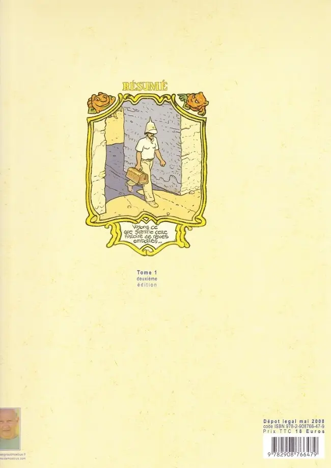 Verso de l'album Major Fatal Tome 3 Le chasseur déprime