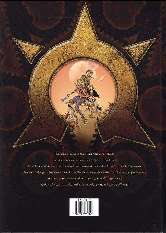 Verso de l'album Les Naufragés d'Ythaq Tome 1 Terra incognita