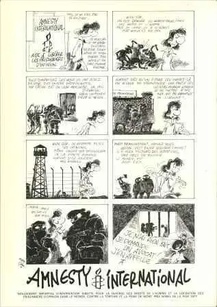 Verso de l'album Pétition À la recherche d'Oesterheld et de tant d'autres !