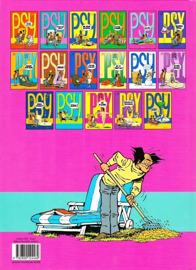Verso de l'album Les Psy Tome 5 Vous aviez rendez-vous ?