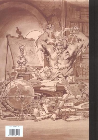 Verso de l'album Lanfeust de Troy Encyclopédie anarchique du monde de Troy Volume 2 Les Trolls