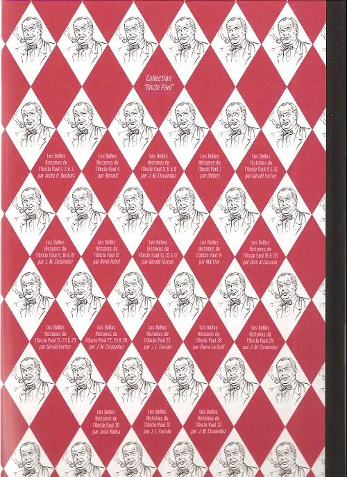 Verso de l'album Les Belles histoires de l'Oncle Paul Tome 32