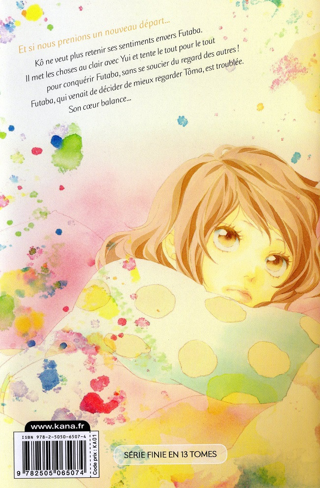 Verso de l'album Blue Spring Ride 12