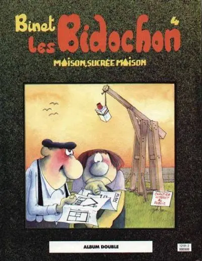 Verso de l'album Les Bidochon Tomes 3 et 4 En habitation à loyer modéré / Maison, sucrée maison