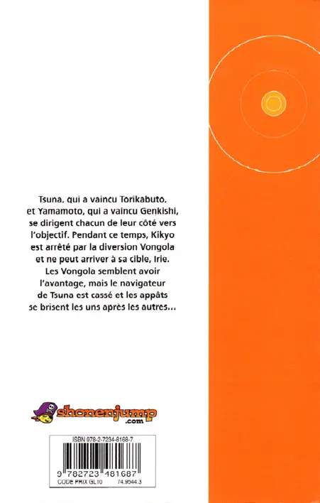 Verso de l'album Mon prof le tueur - Reborn ! 27 Voilà Uni !