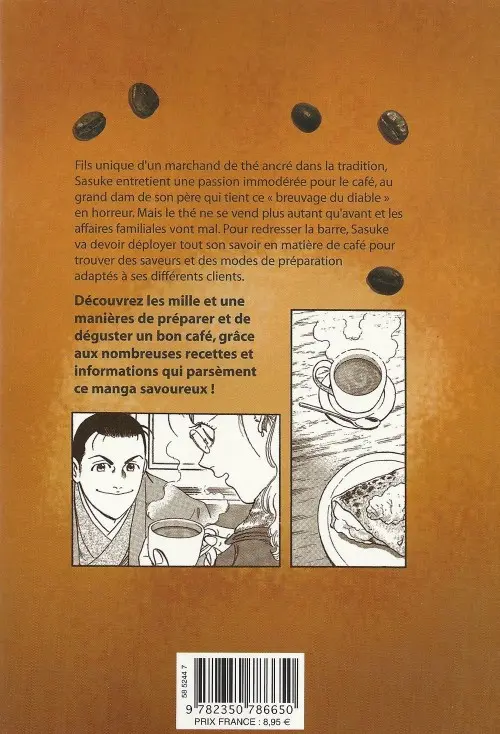 Verso de l'album Café Dream 2