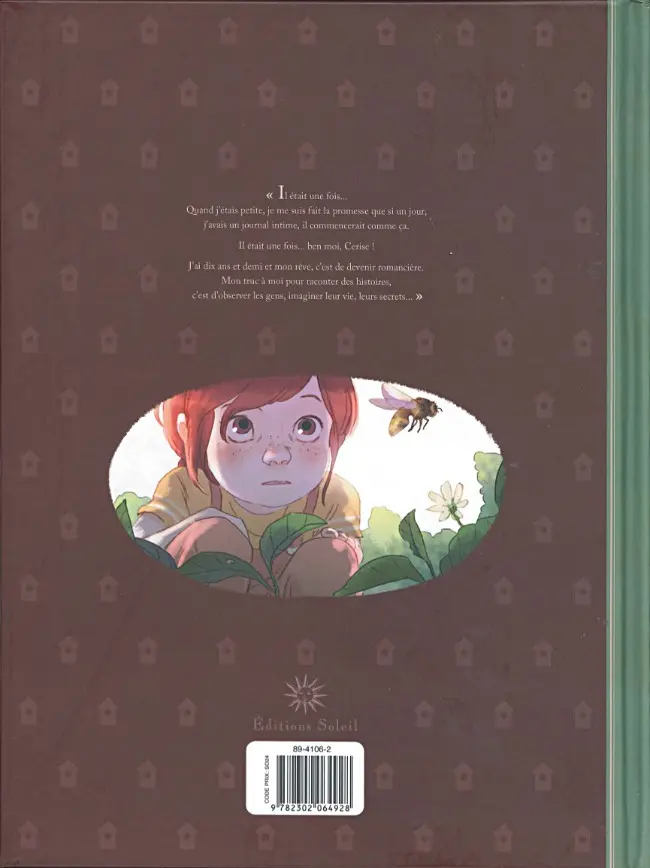 Verso de l'album Les Carnets de Cerise Tome 5 Des premières neiges aux perséides