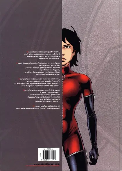 Verso de l'album Catwalk Tome 1 Les Héros ne meurent jamais